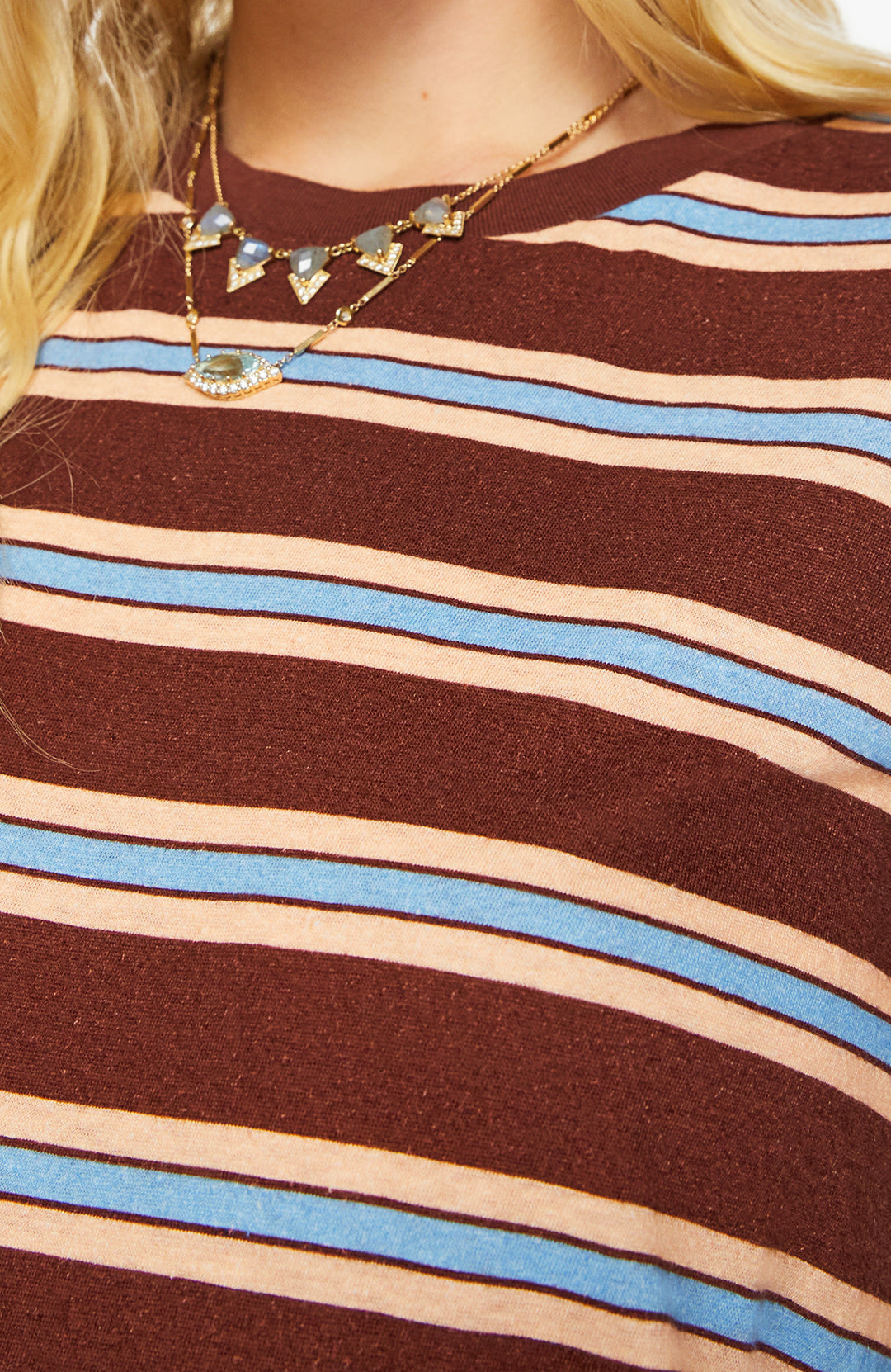 The Boxy Goodie Goodie Rum Rasin Stripe