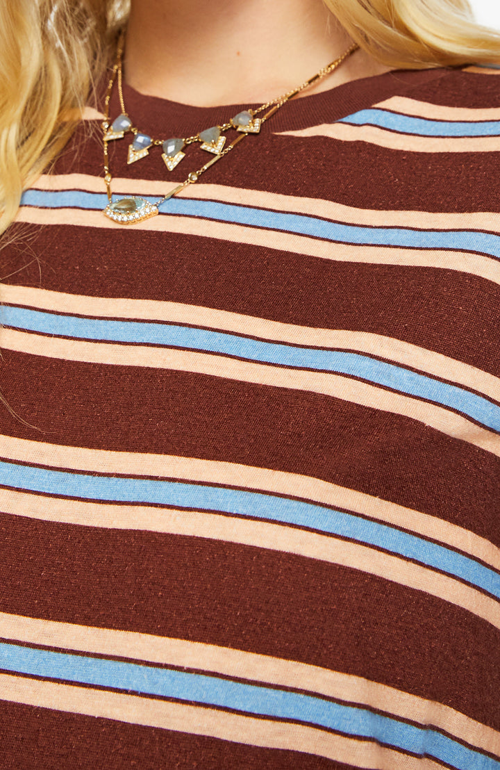 The Boxy Goodie Goodie Rum Rasin Stripe