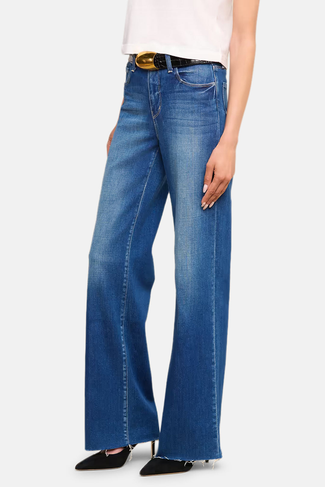 Scottie Wide-Leg Jean Hasting