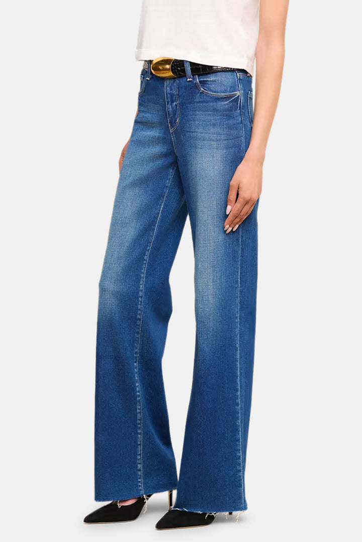 Scottie Wide-Leg Jean Hasting