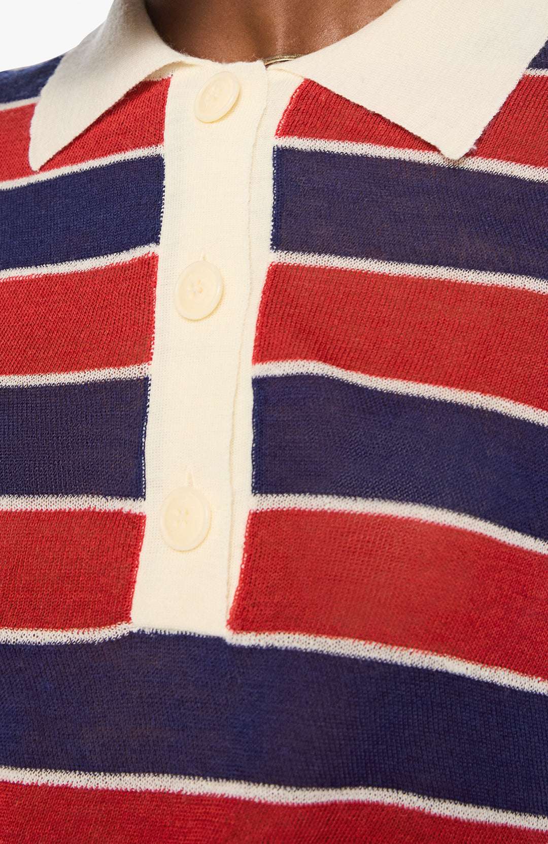 The Biggie Raquette Red And Navy Stripe