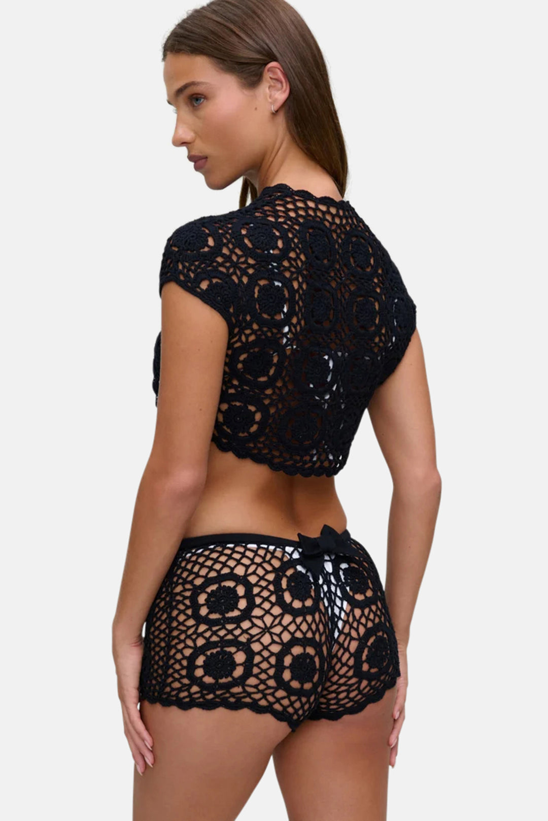 Pinky Promise Cotton Short Noir