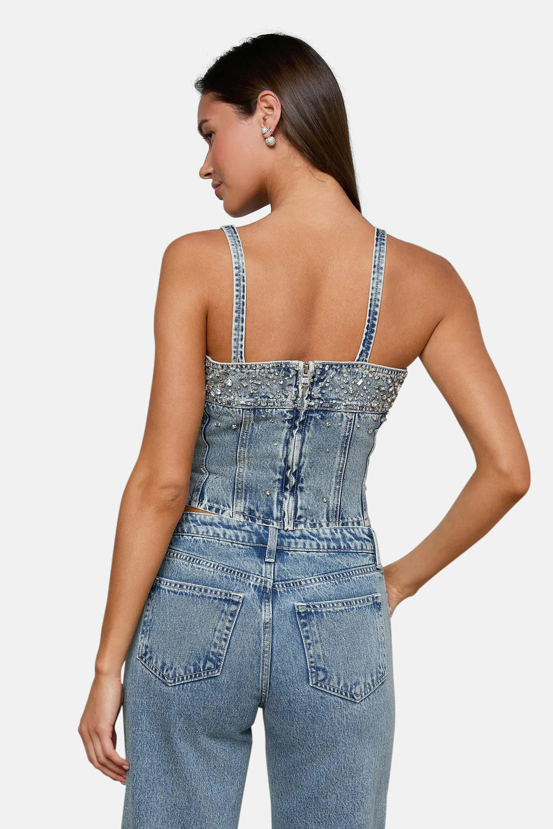 Arlin Embellished Tank Malibu
