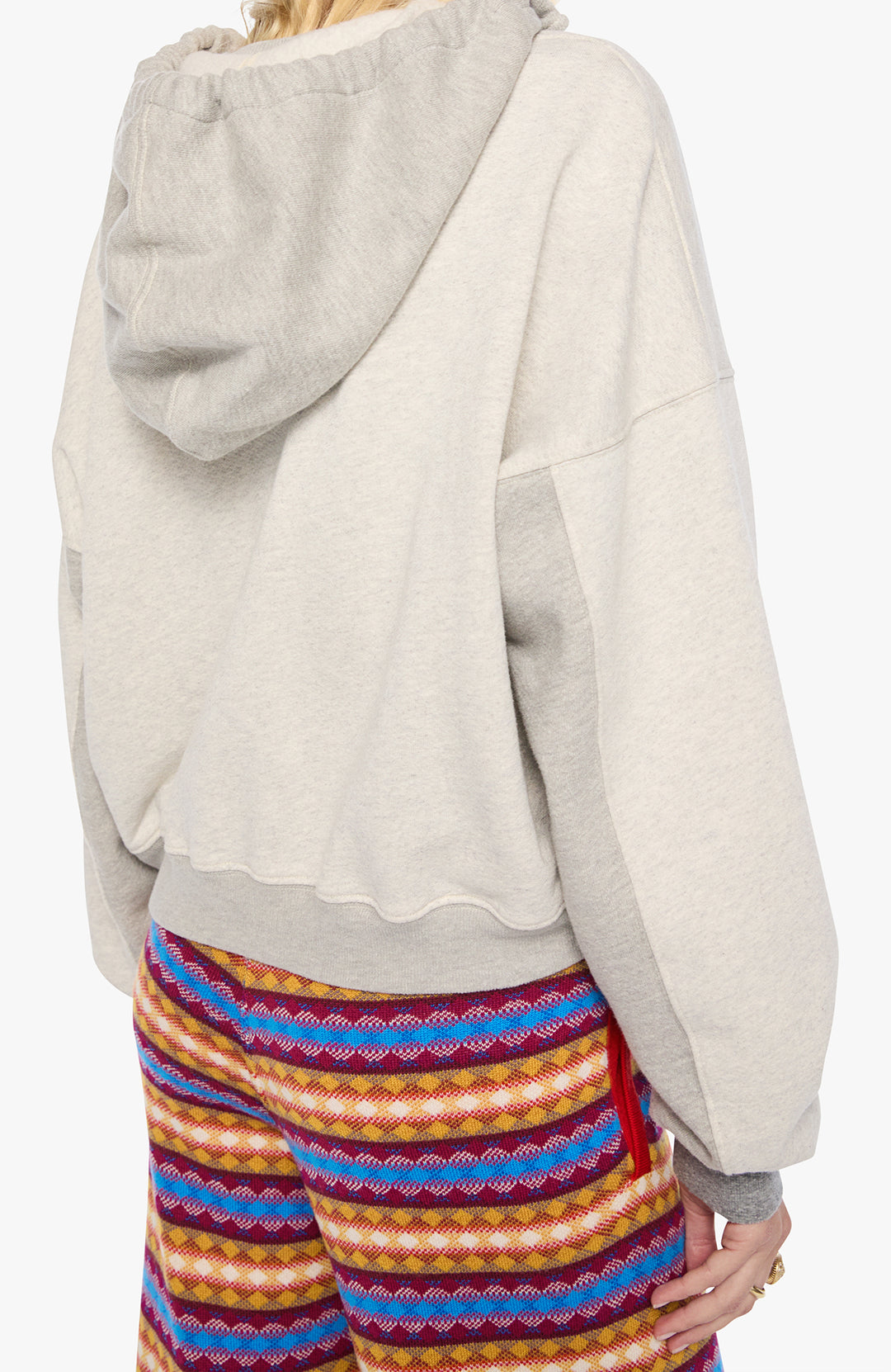 The Half Base Hoodie Light Heather Grey