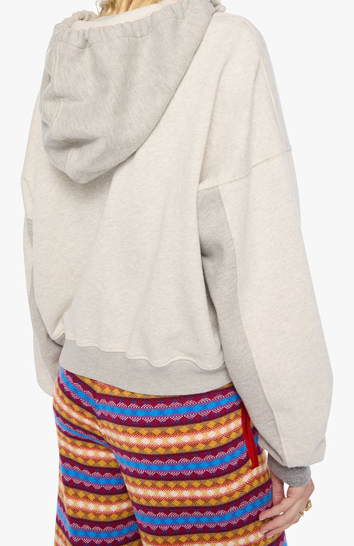 The Half Base Hoodie Light Heather Grey
