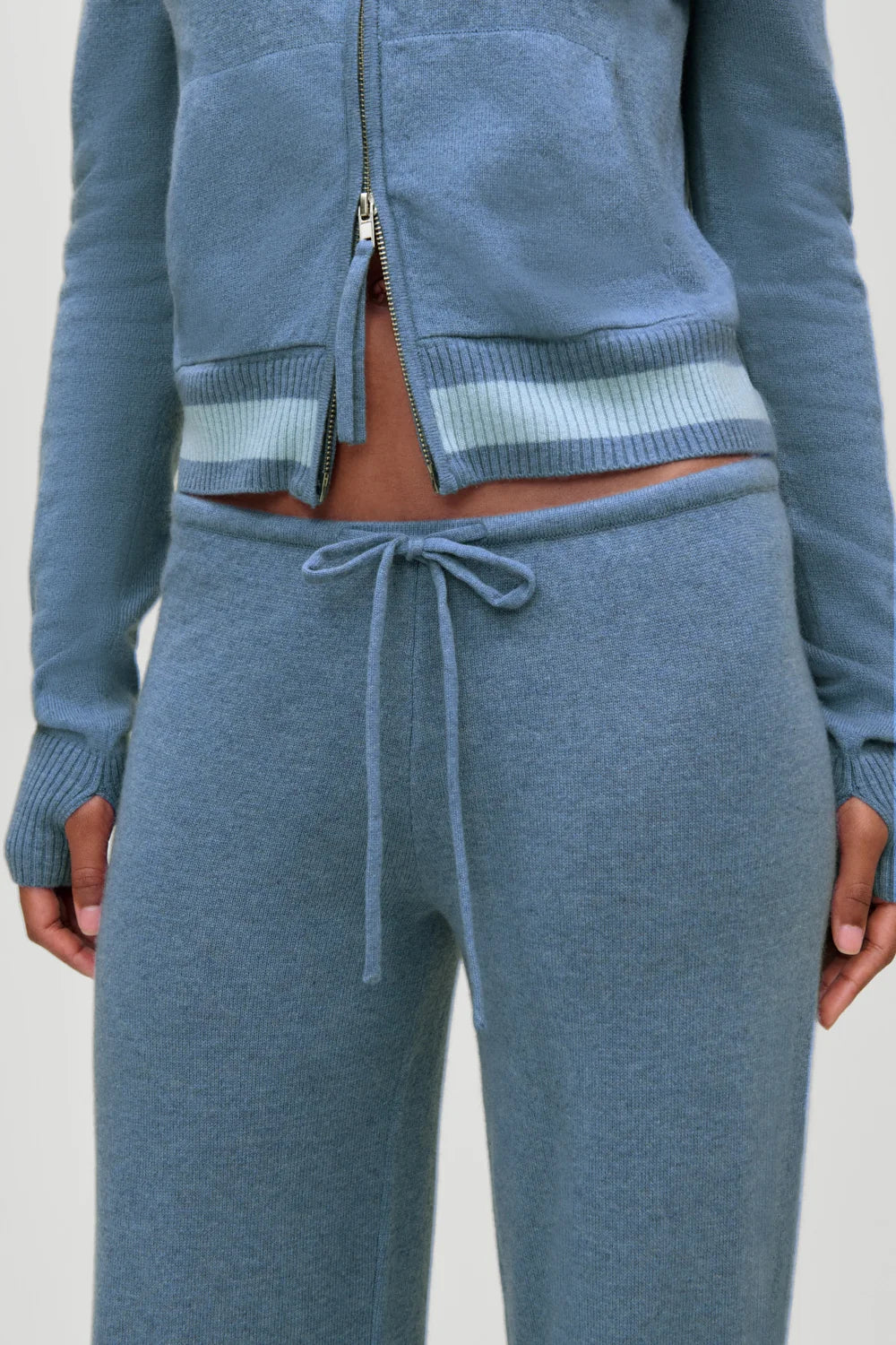 Jude Cashmere Lounge Pant Blue Lake