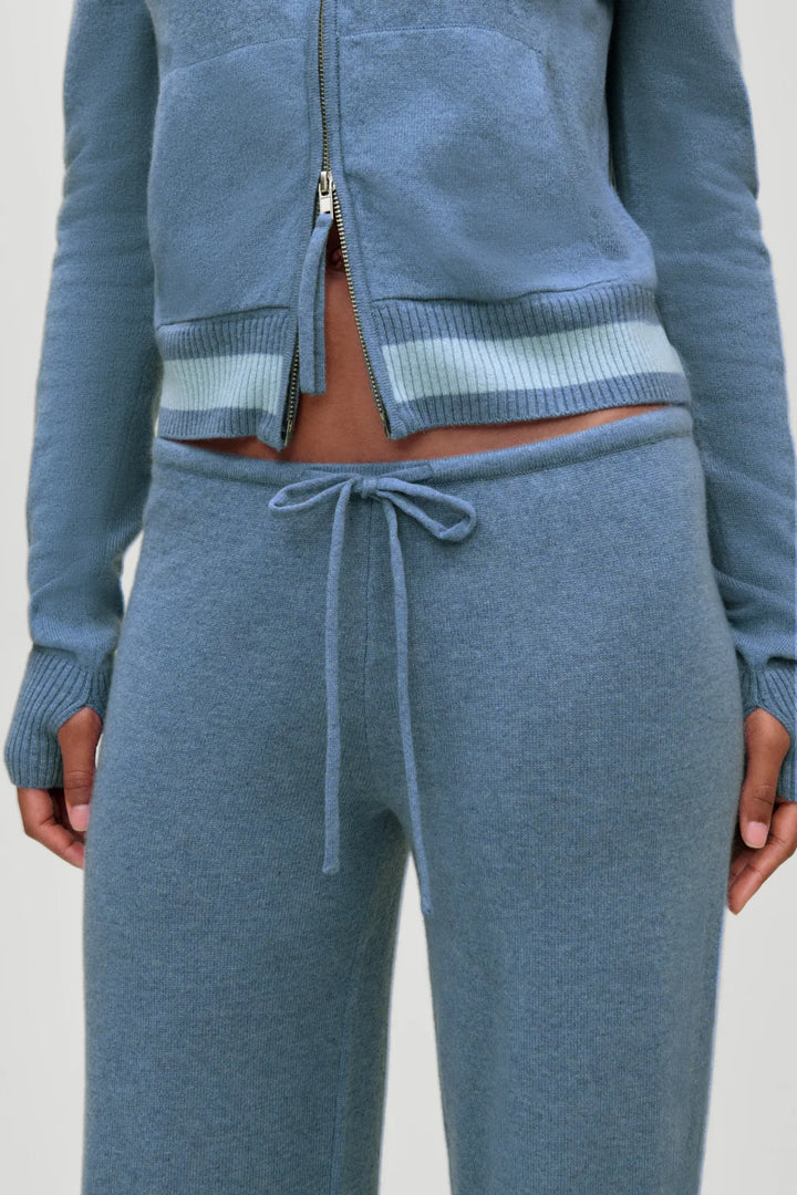 Jude Cashmere Lounge Pant Blue Lake