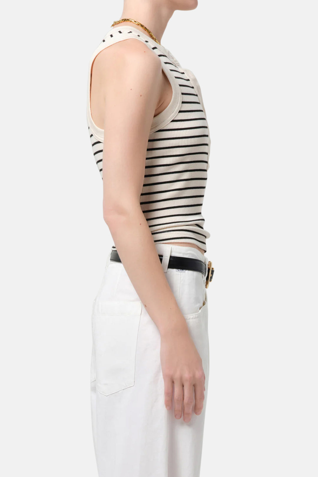 Caralyn Tank in Quartz Stripe