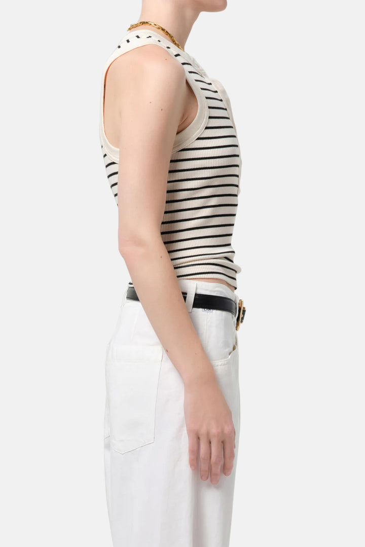 Caralyn Tank in Quartz Stripe