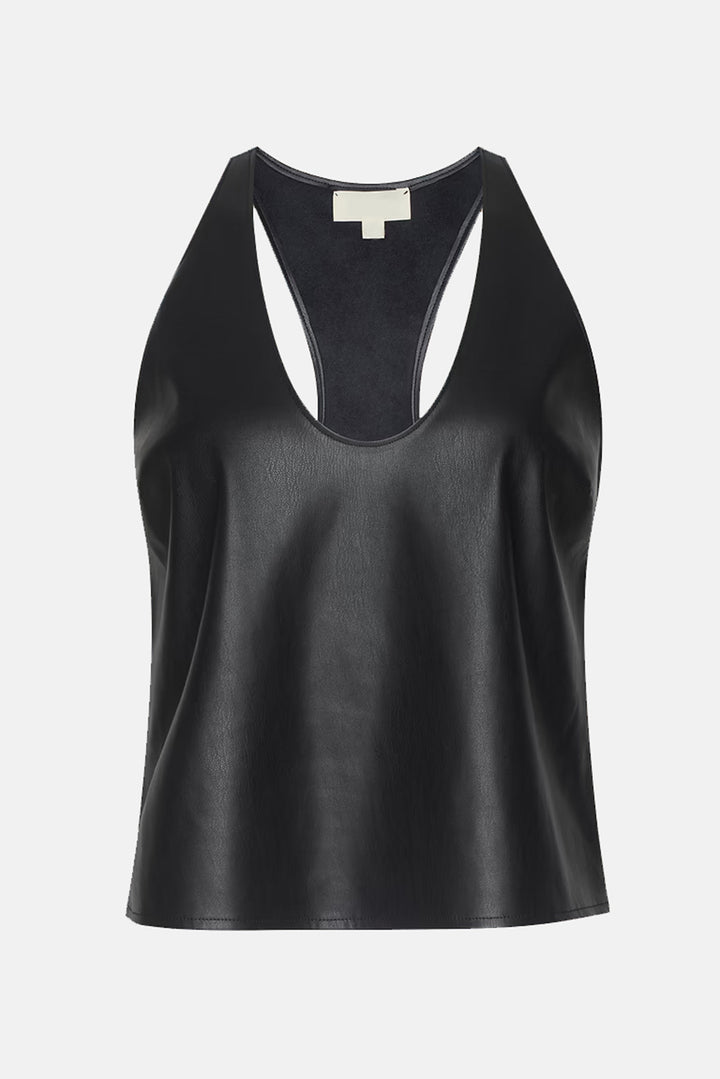 Tullia Scoopneck Tank Black