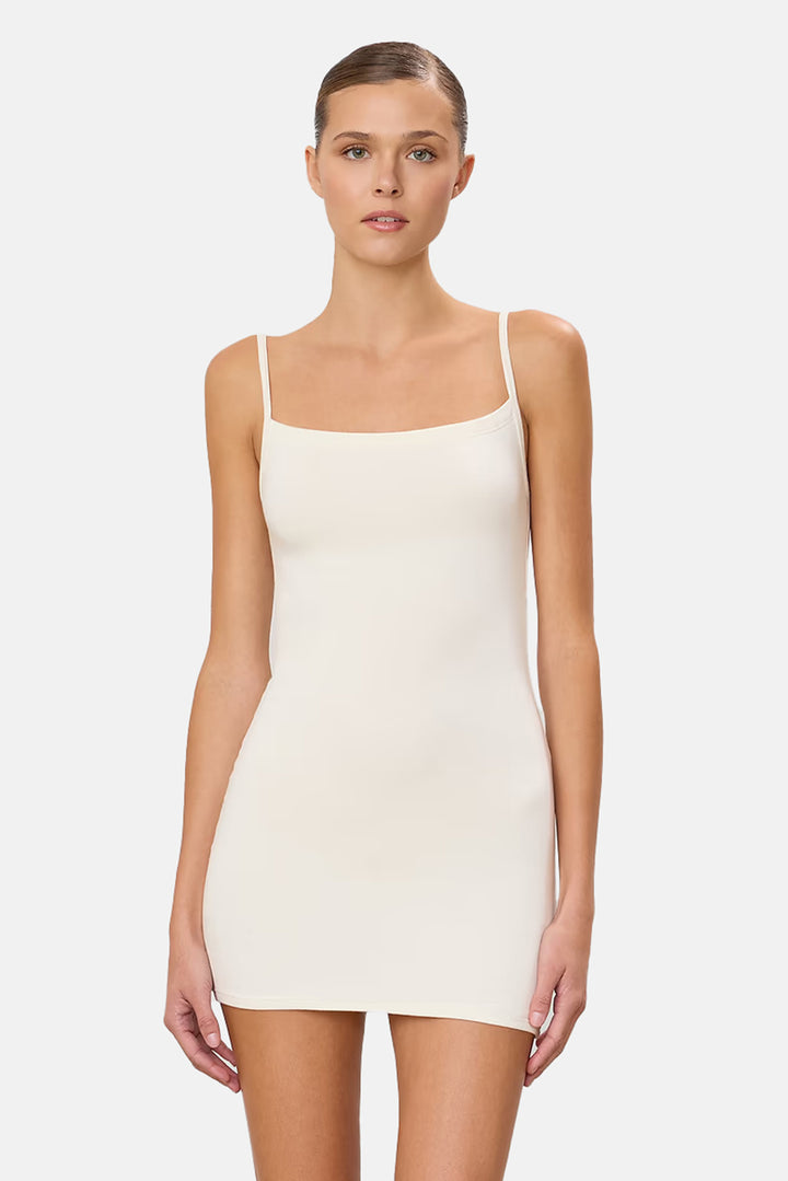 90's Tank Mini Dress Ivory