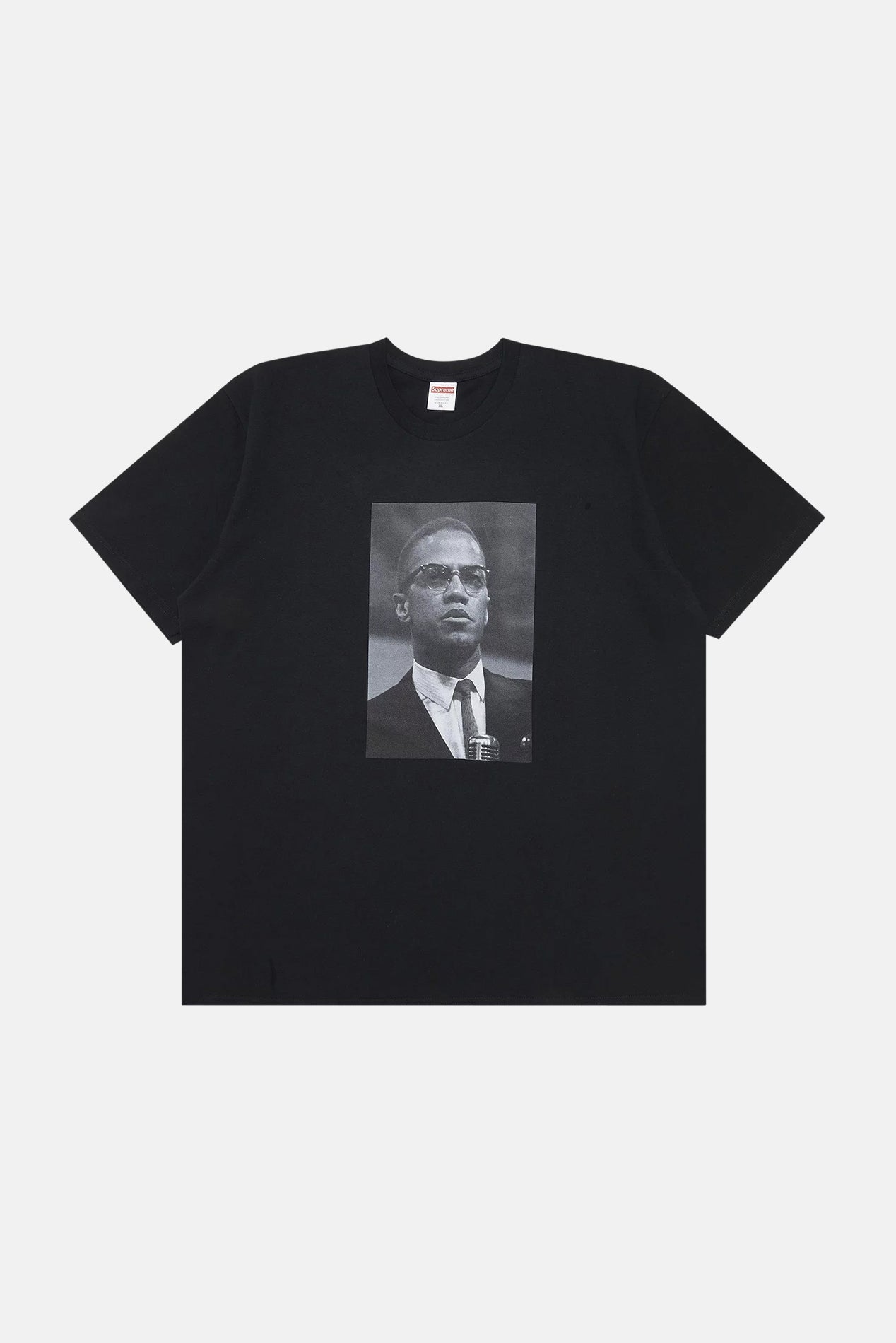 Supreme Malcolm X Tee Black – blueandcream