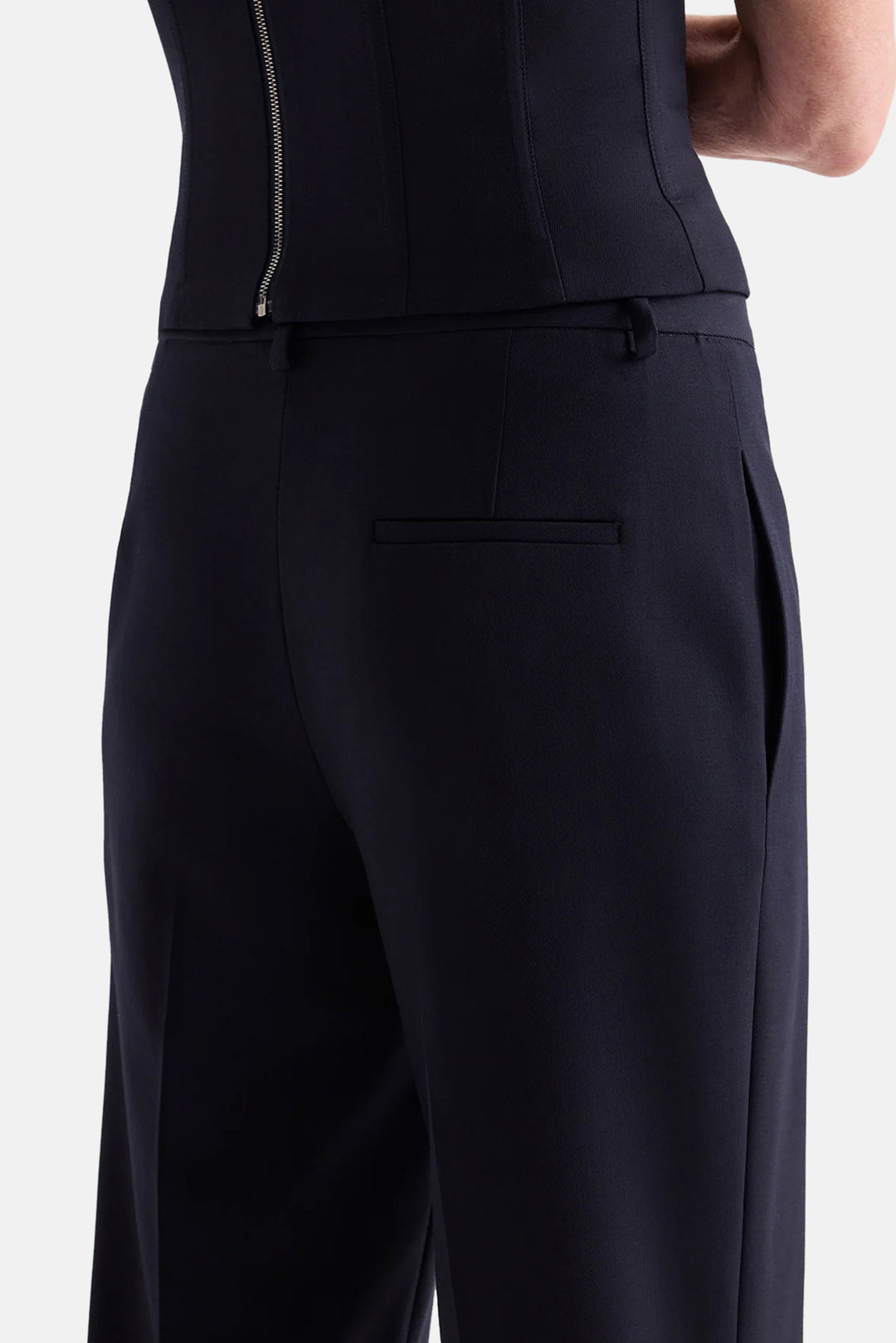 Roberts Pant In Italian Wool Midnight