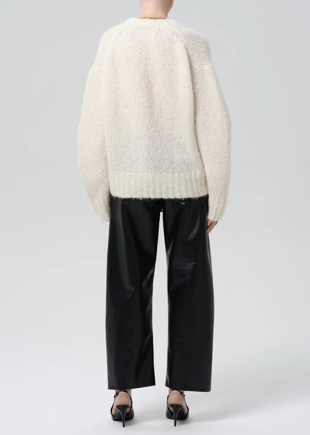 Rework Pull On Pant in Black