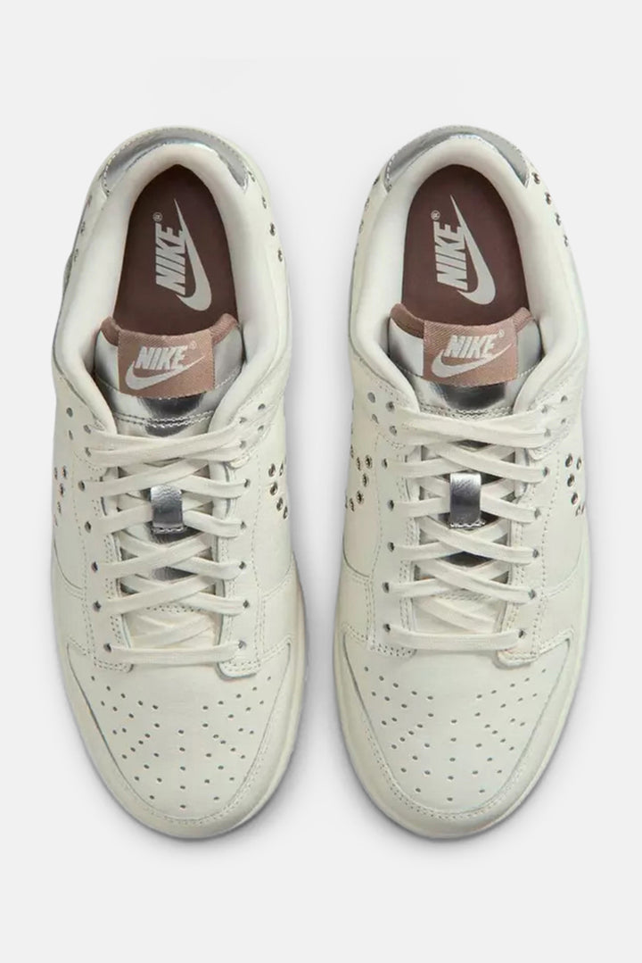 Women's Dunk Low 'Sail / Silver / Mink Brown'