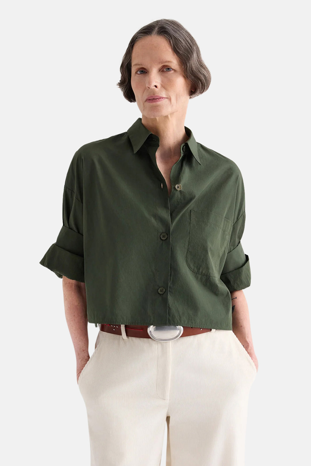 Next Ex Shirt in Superfine Cotton Shirting Rosen