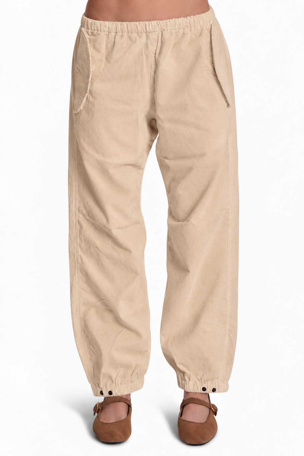 Justine Corduroy Pant Vanilla