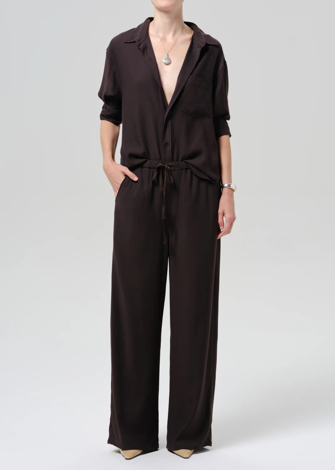 Kayla Shirt in Brown