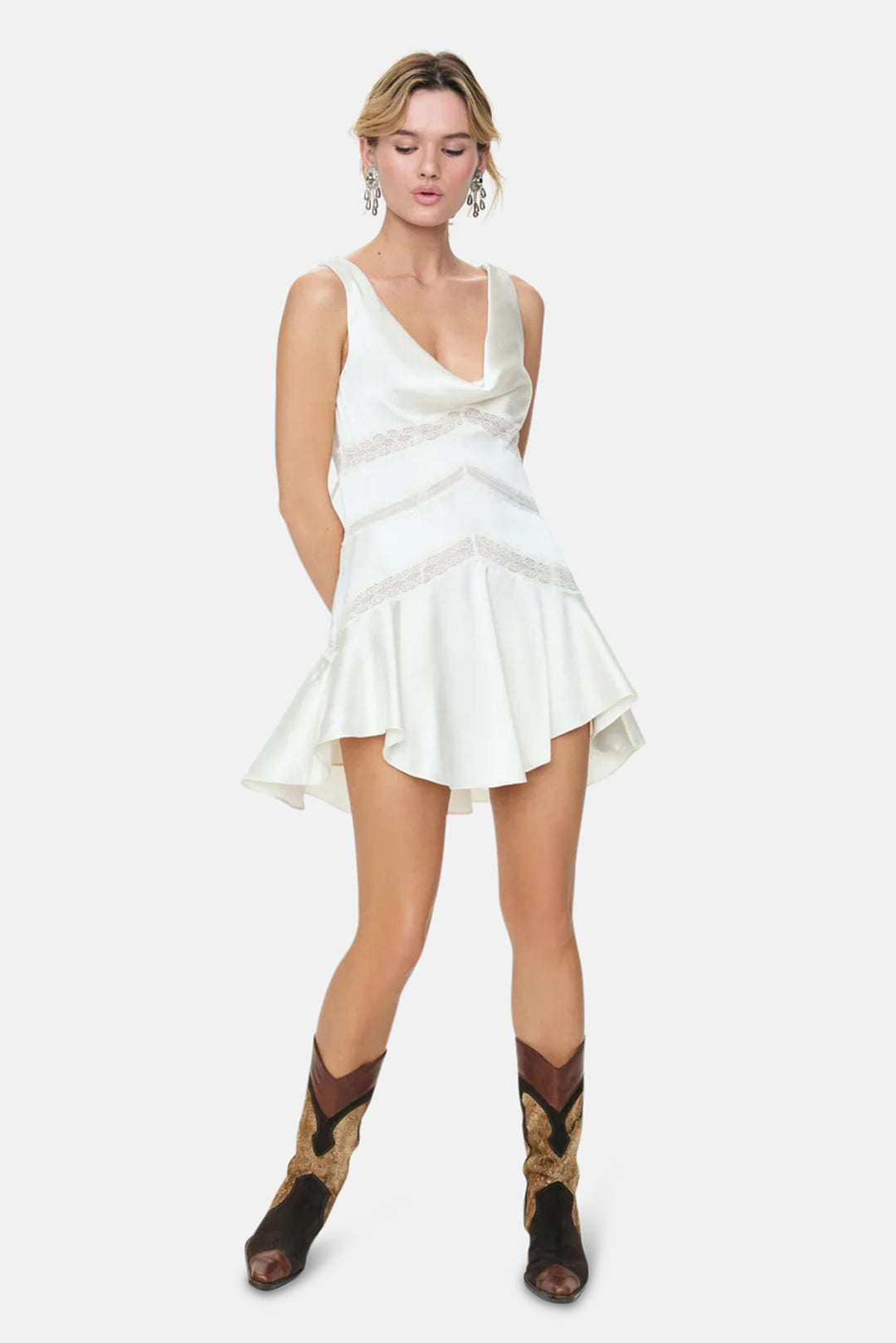 Cove Mini Dress Vintage Cream