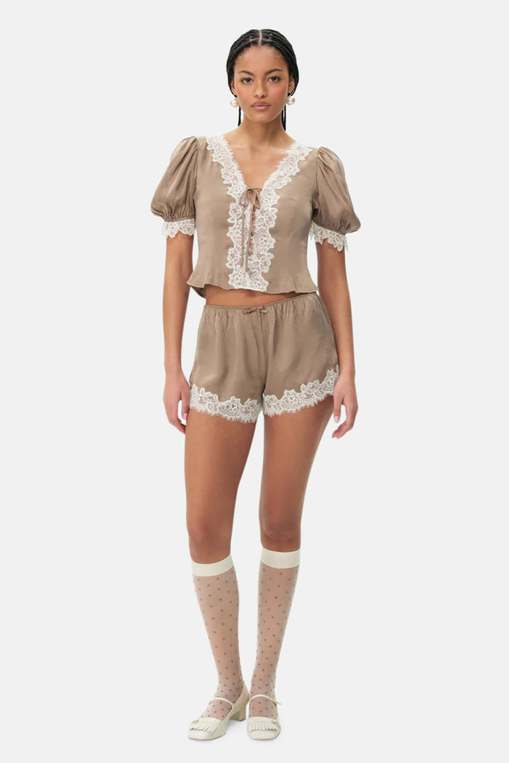 Luna Shorts Brown