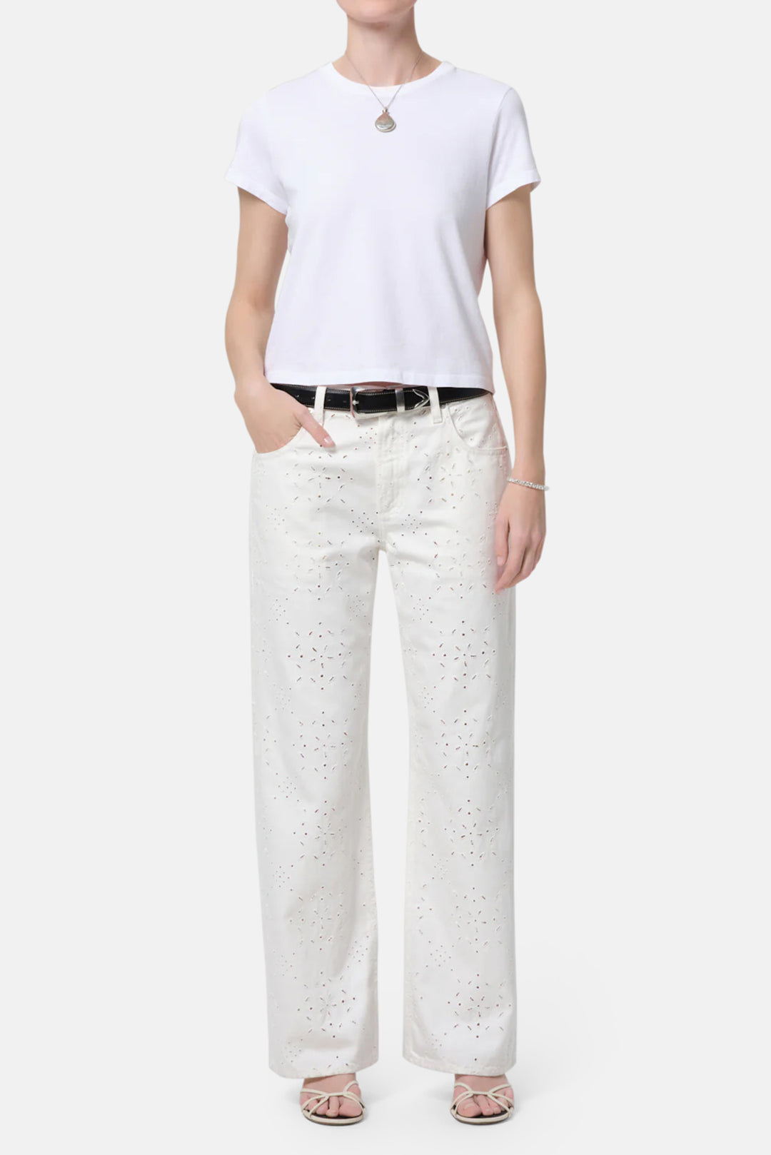 Lindz Easy Straight in Blanc