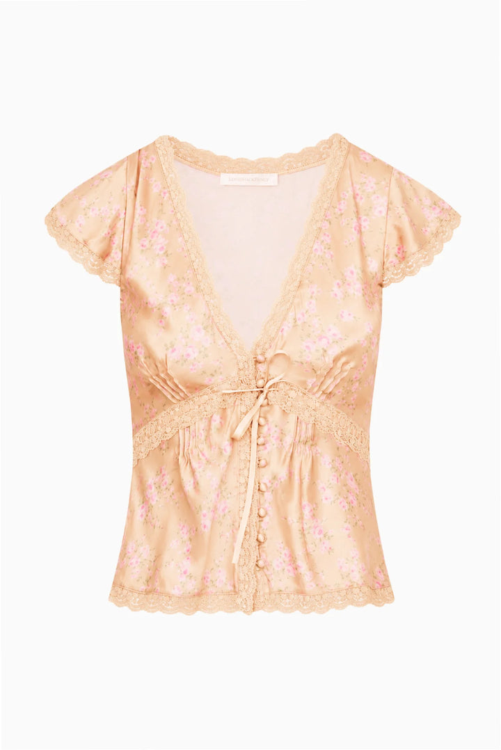 Amara Top Duchess Gold