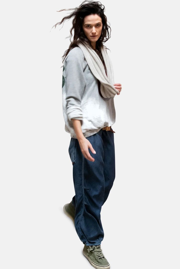 ARTISTSWANTED Heatheryumm Bleachout Raglan - Heather Bleachout