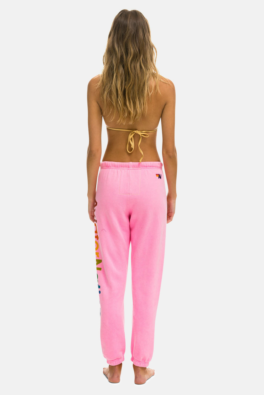 Women's Signature Sweatpants Neon Pink