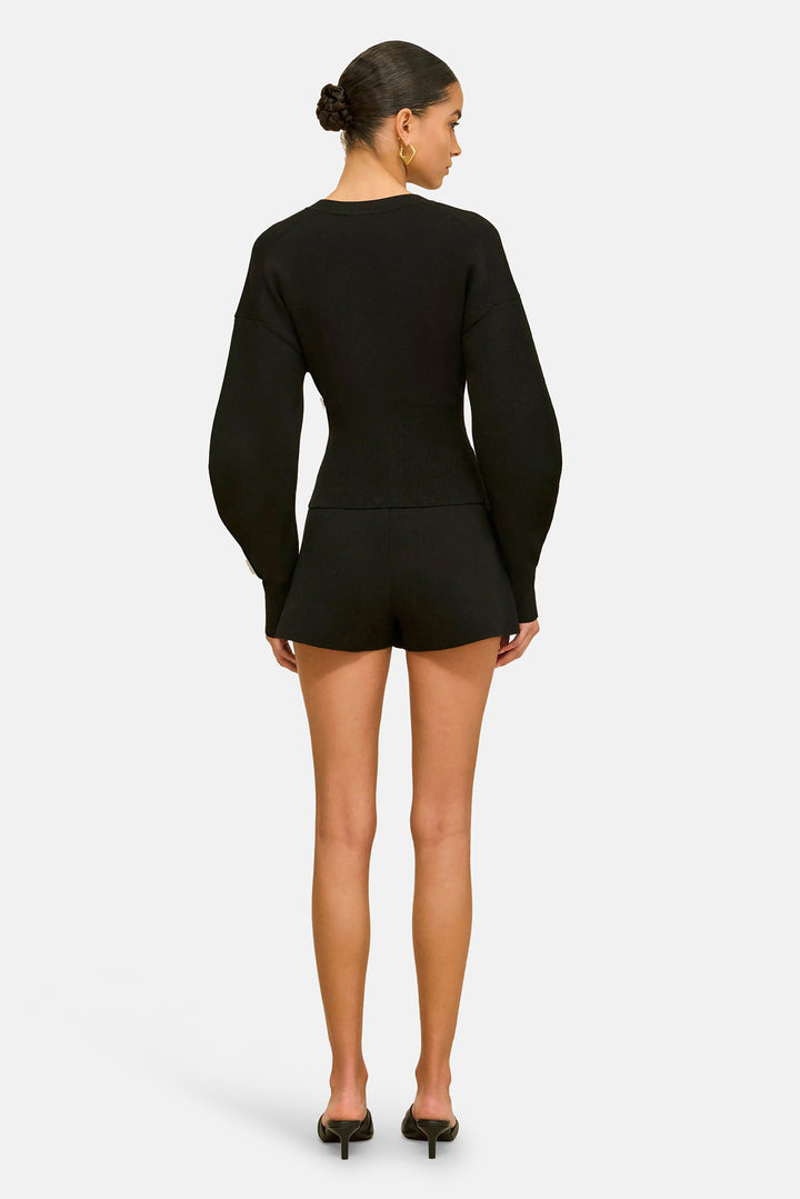 Ace Knit Short Black