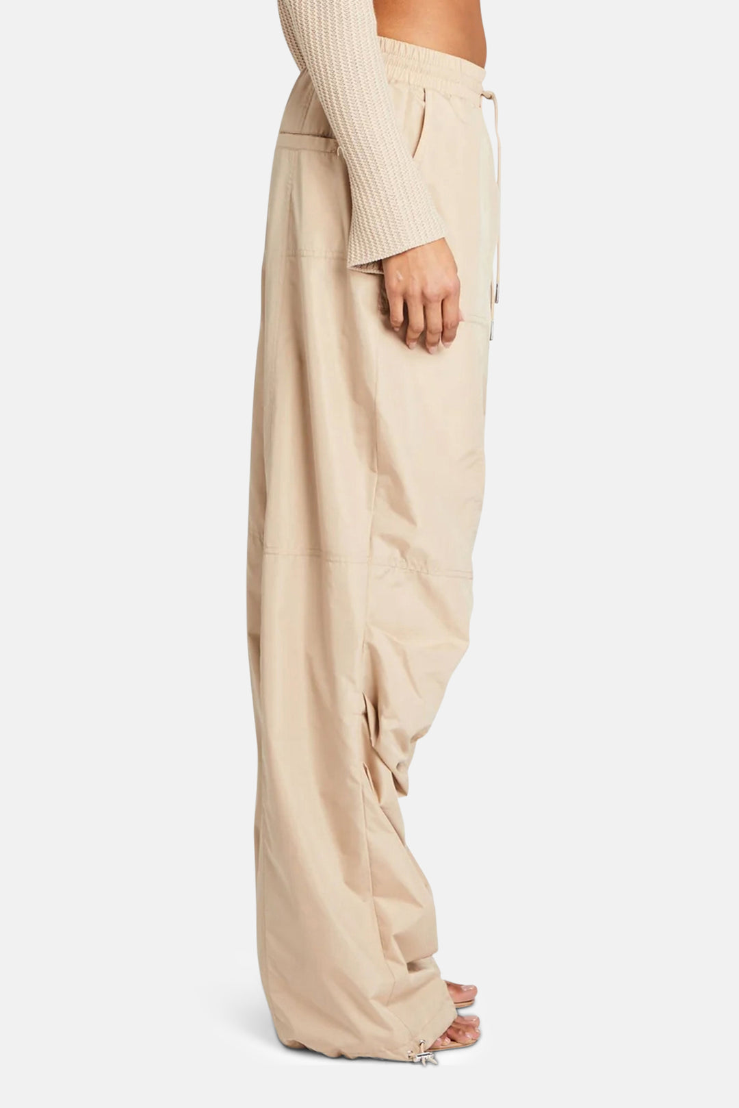 Adelia Ruched Cargo Pant Oxford