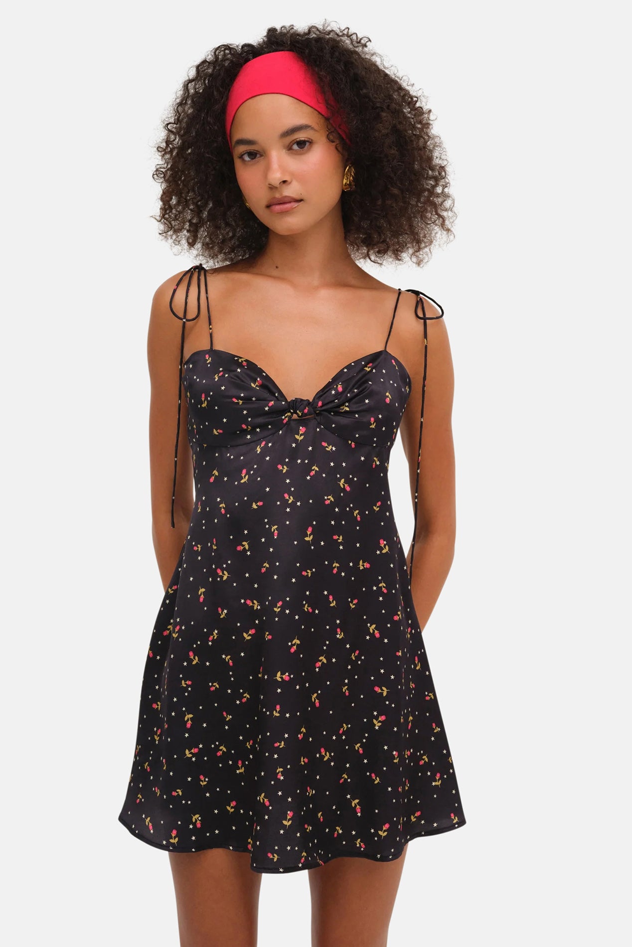 for Love & Lemons Adira Mini Dress Black – blueandcream