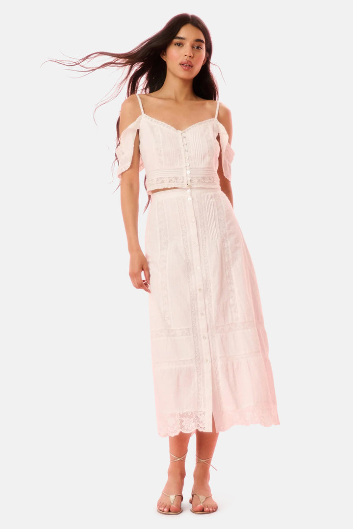 Allesia Skirt Optic White