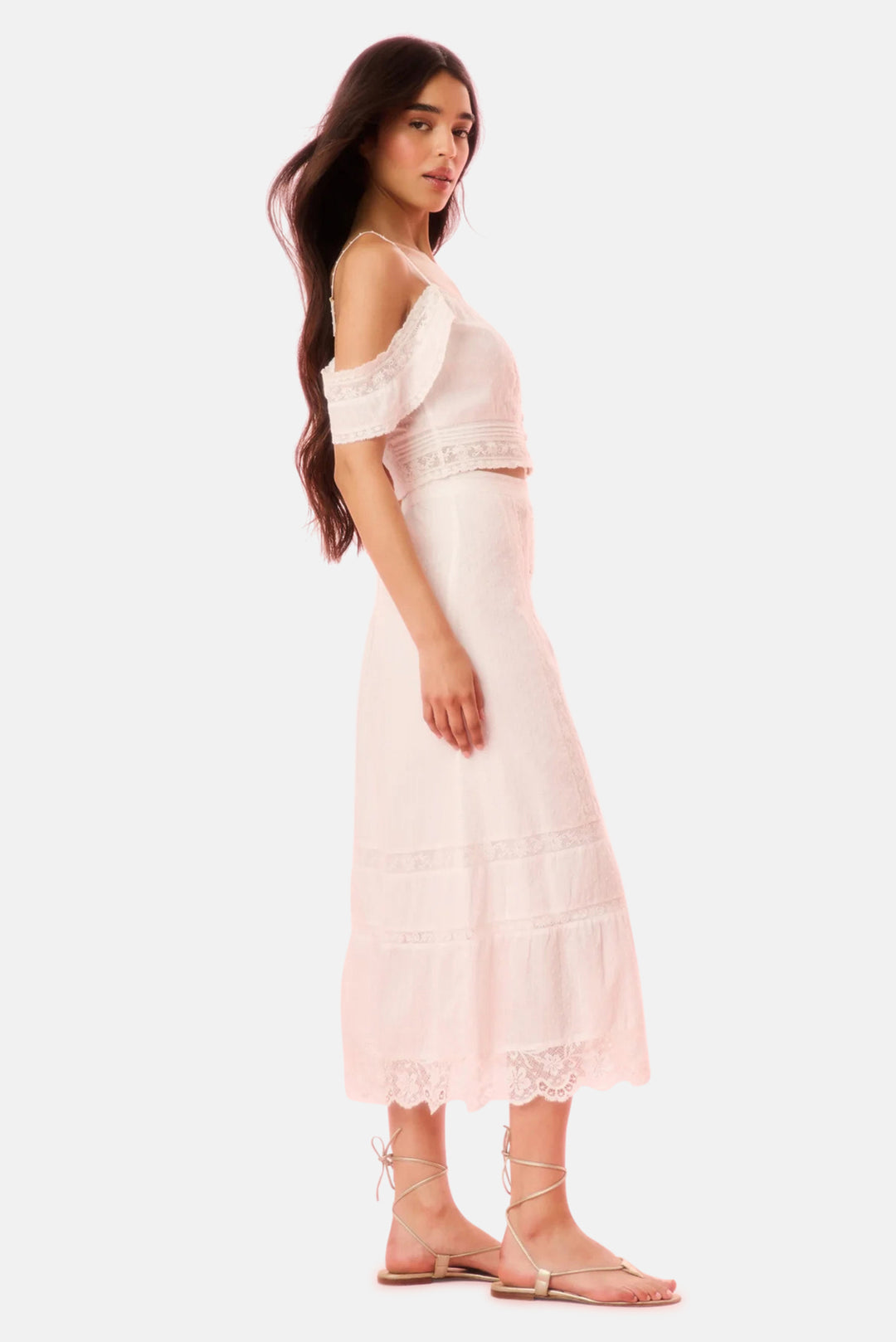 Allesia Skirt Optic White