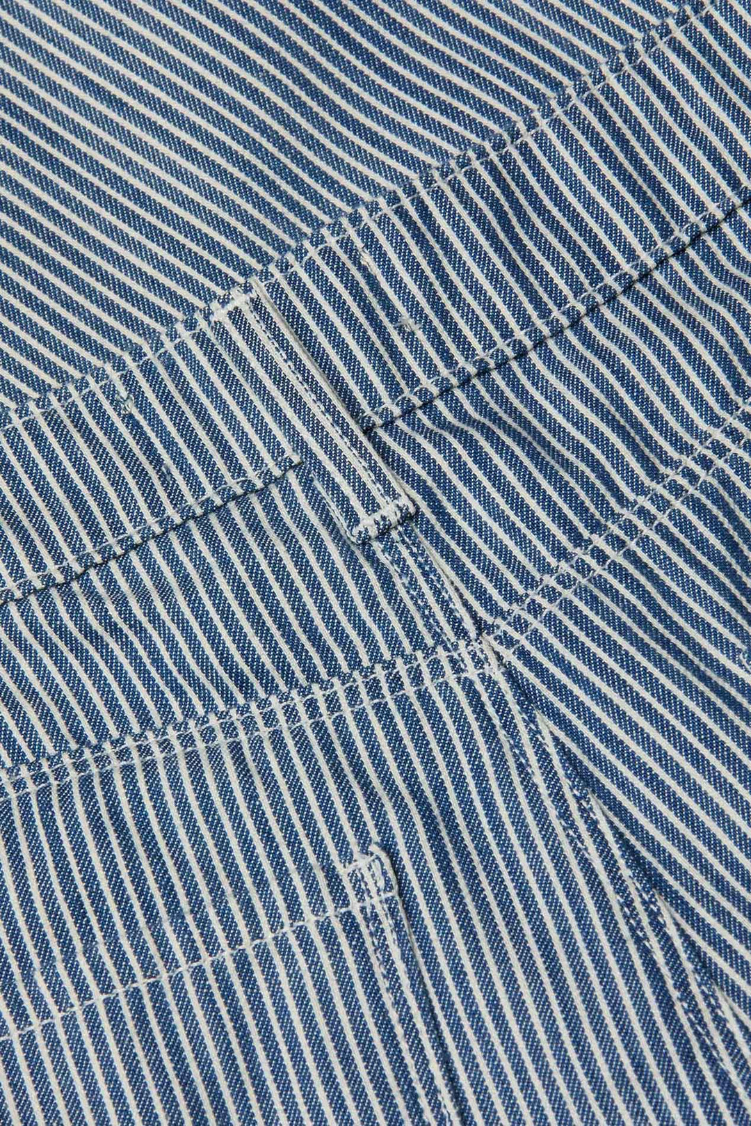 Amara Wide-Leg Pant Azure Blue Stripe