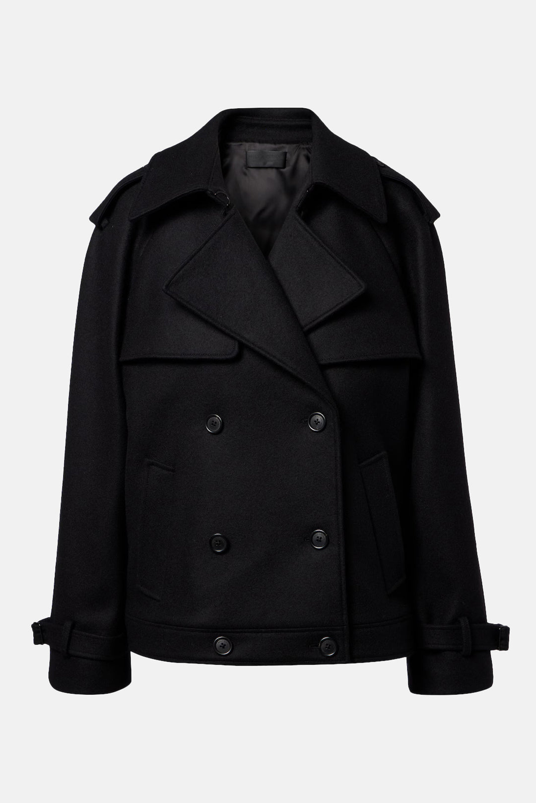 Amaury Short Coat Black