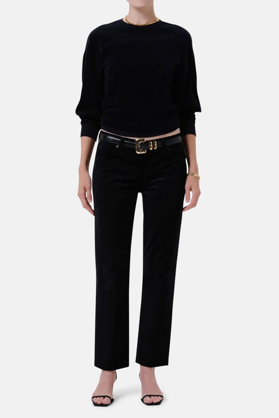 Anissa Staight Leg in Velvet Onyx