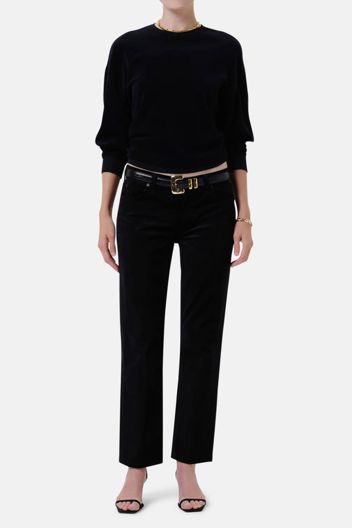 Anissa Staight Leg in Velvet Onyx