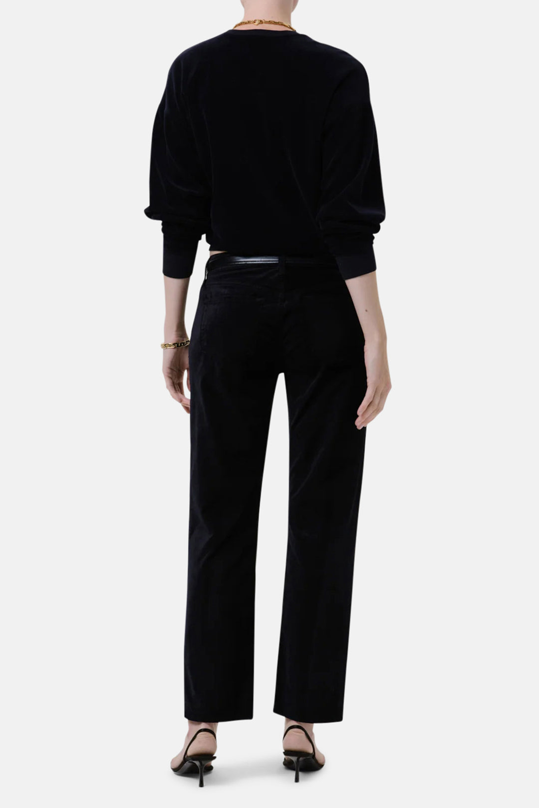Anissa Staight Leg in Velvet Onyx