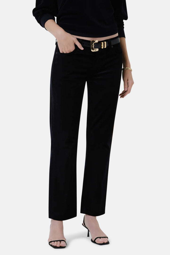 Anissa Staight Leg in Velvet Onyx