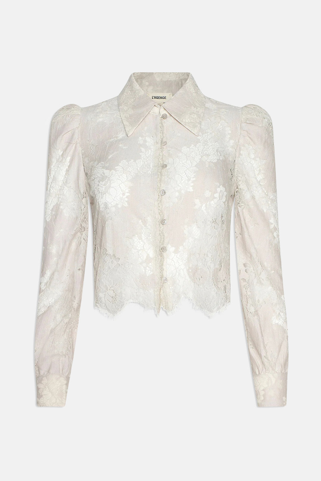 Anita Lace Blouse Champagne