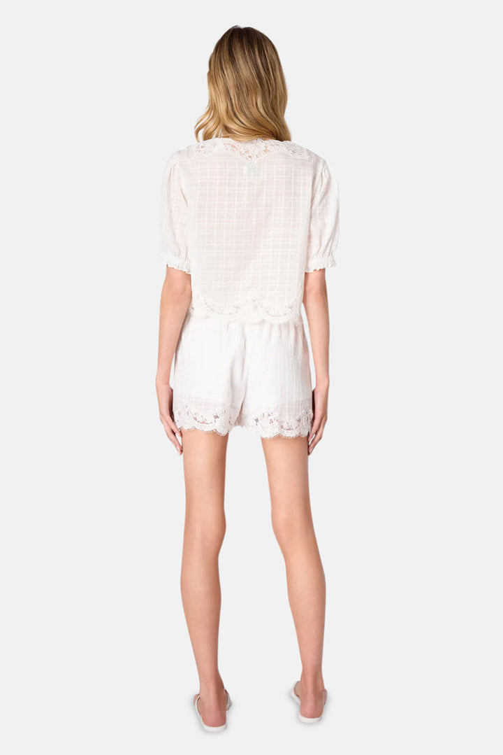 Anora Cotton Short White