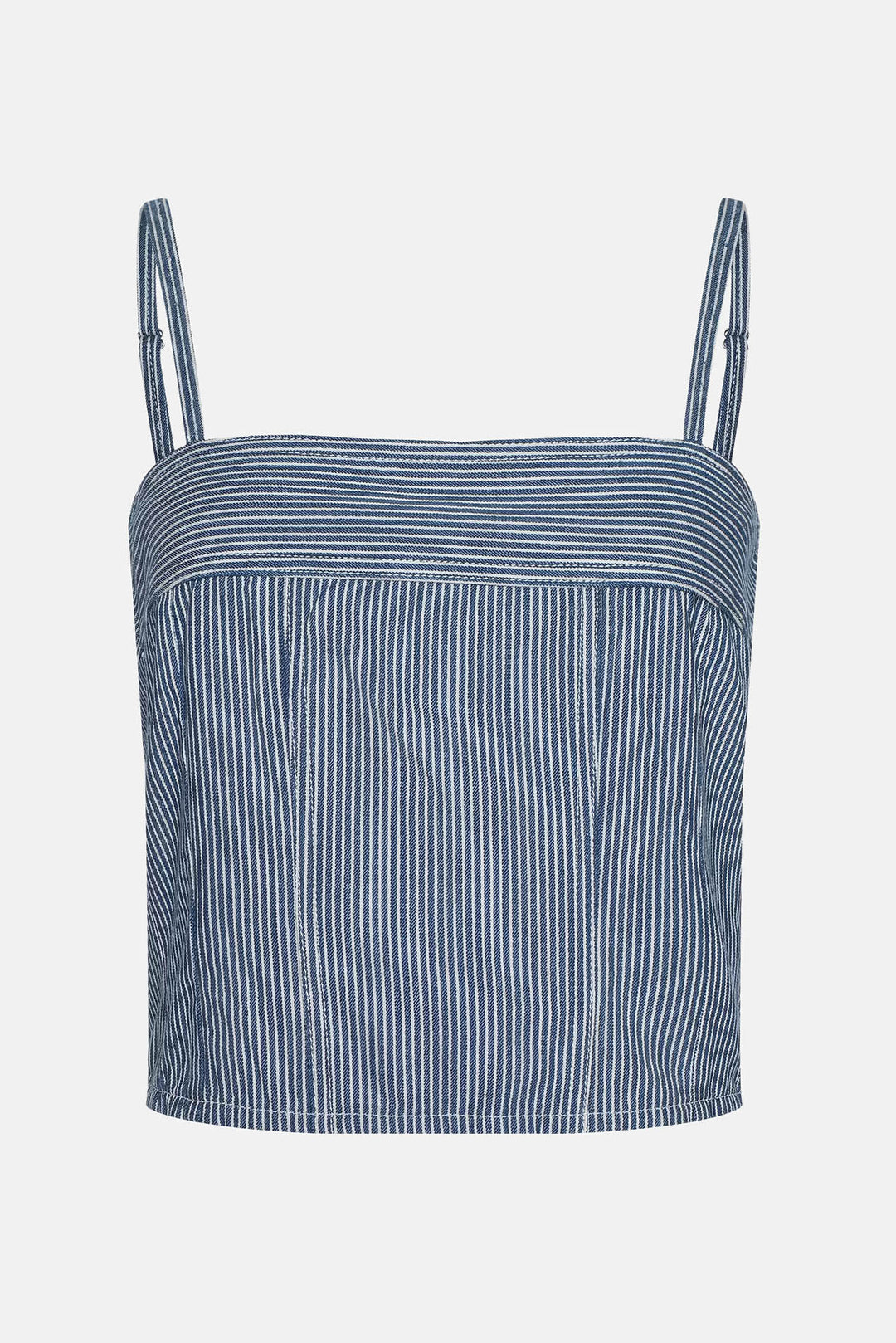 Arlin Tank Azure Blue Stripe