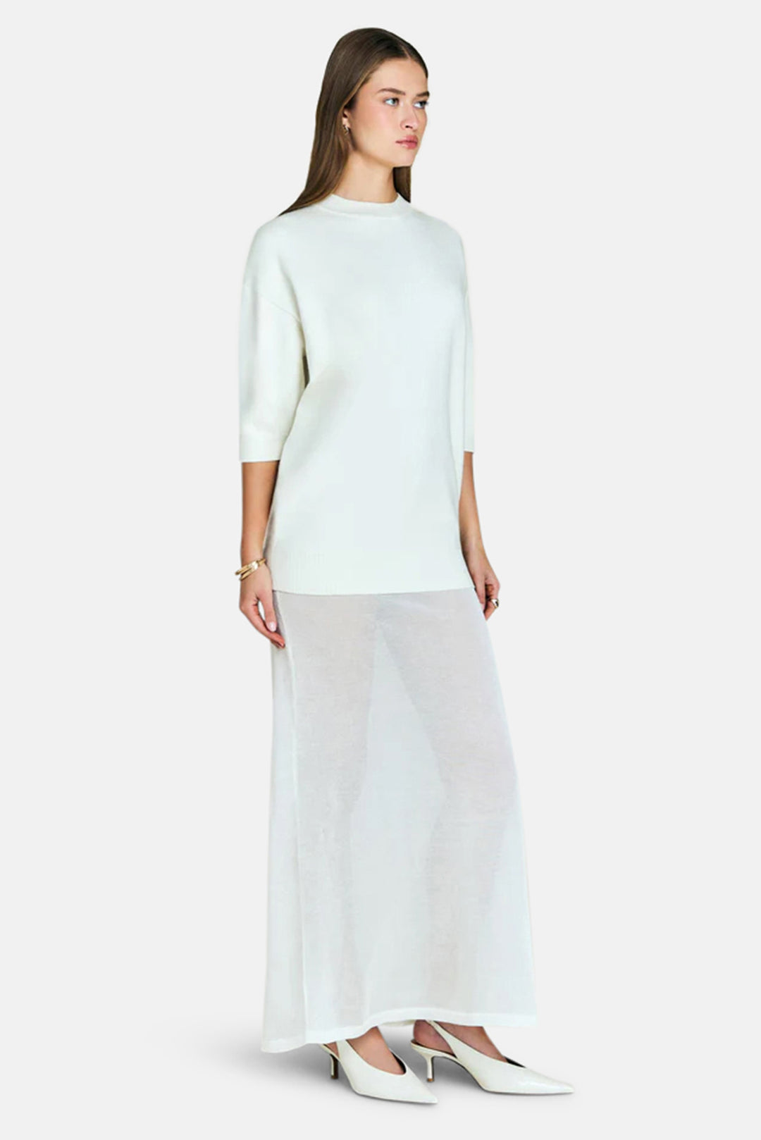 Arwen Maxi Dress Eggshell
