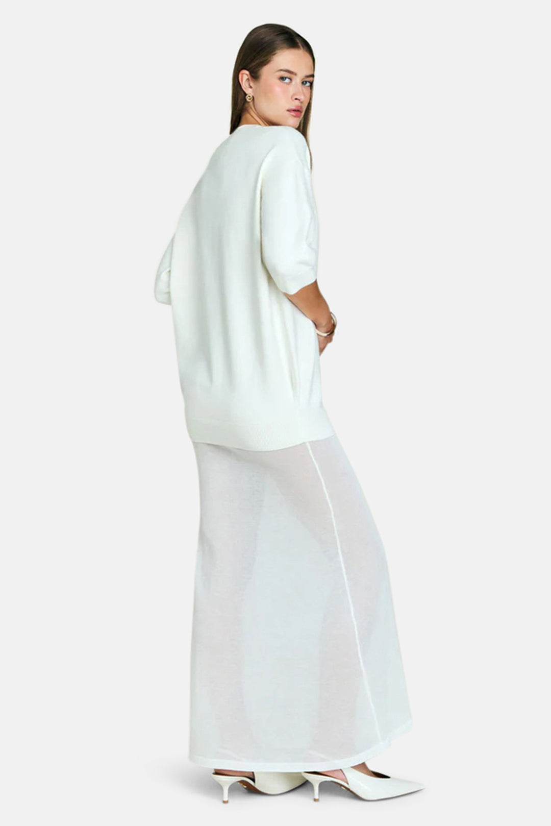 Arwen Maxi Dress Eggshell