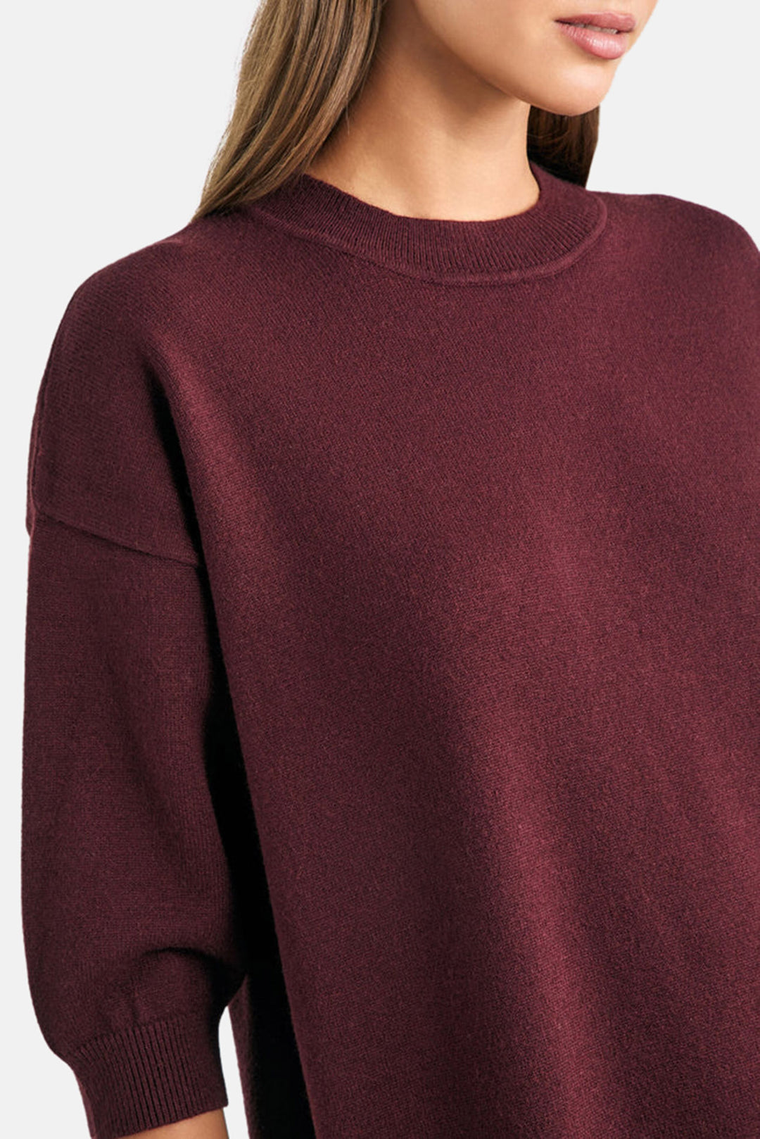 Arwen Maxi Dress in Bordeaux