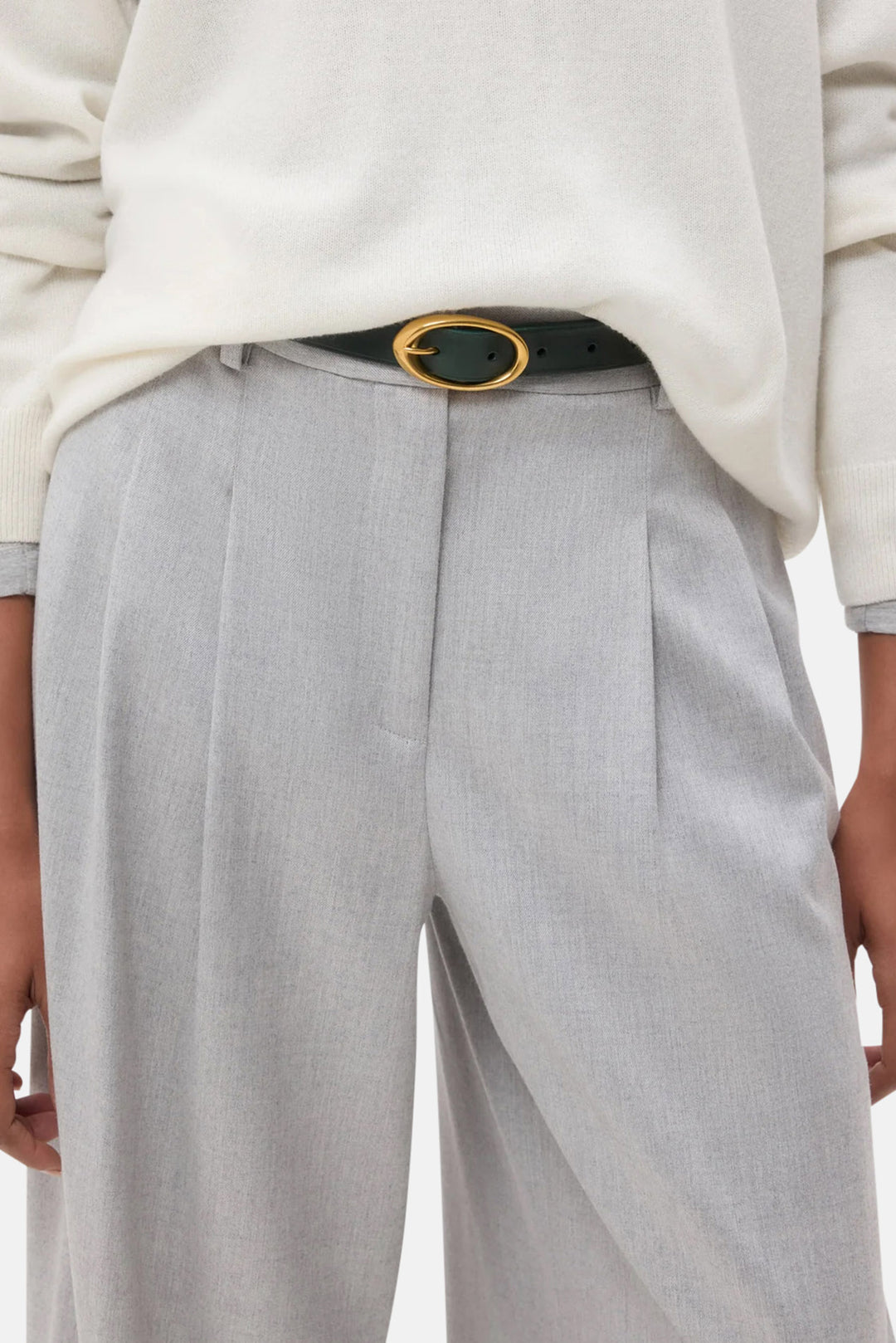 Avery Pant Light Heather Grey