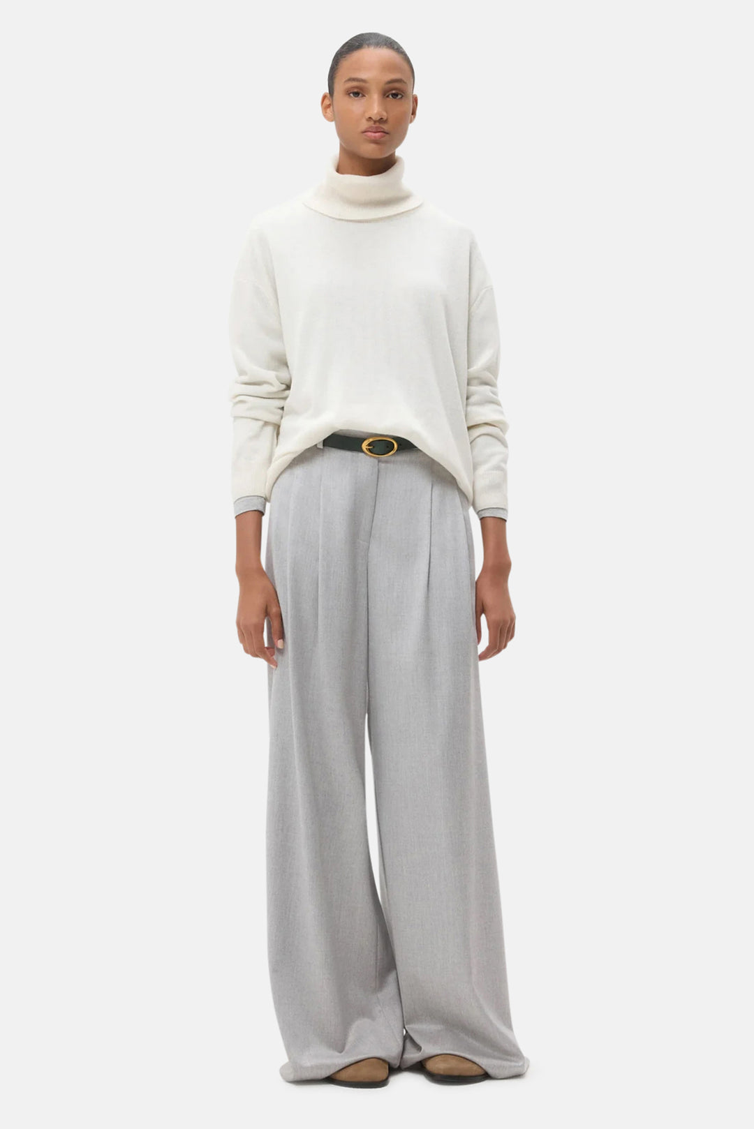 Avery Pant Light Heather Grey