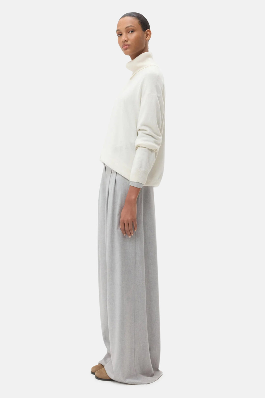 Avery Pant Light Heather Grey