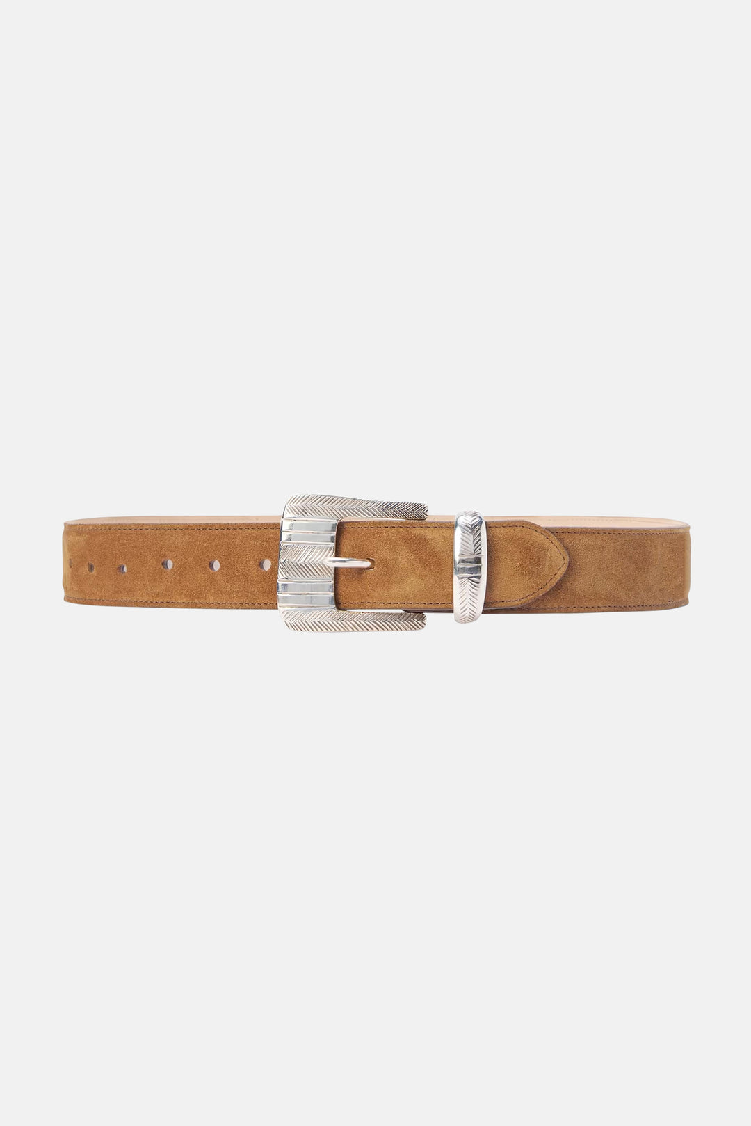 Aya Suede Belt Cognac