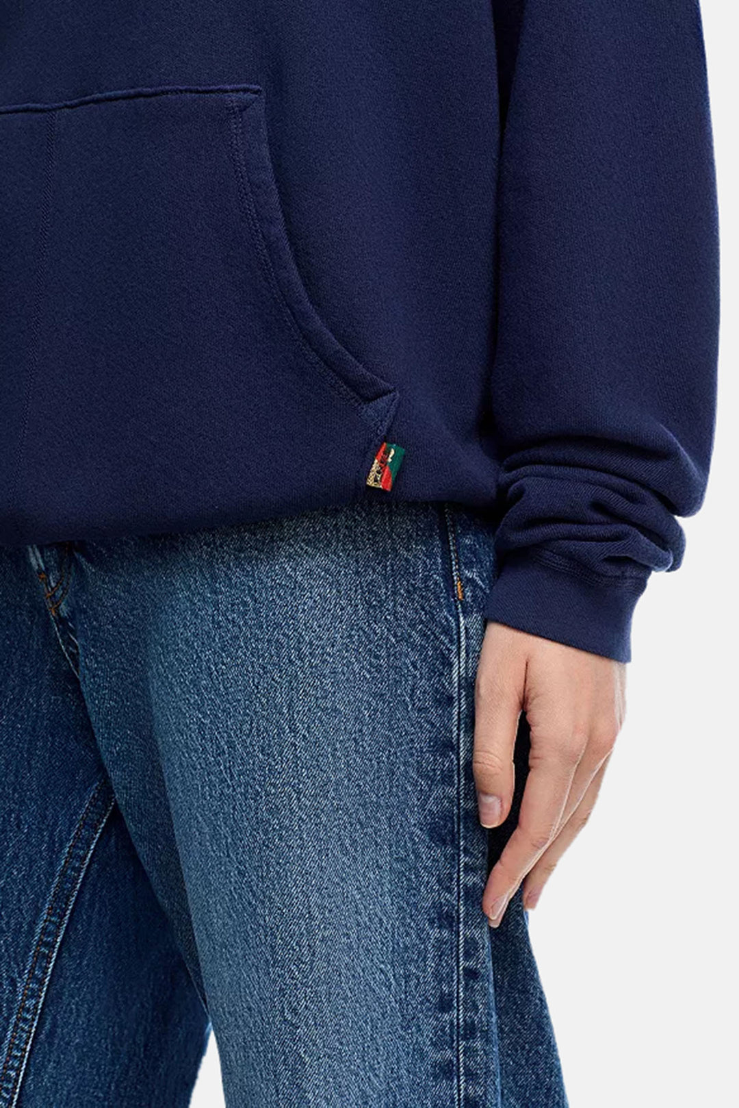 BASICGOODNESS Light Terry/Fluff Hoodie - Moonshrooms
